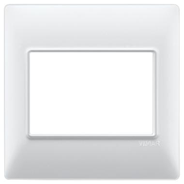 Vimar Plana 14648.01 Placca 3M BS bianco product photo Photo 01 3XL