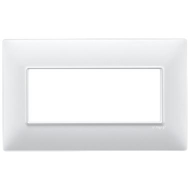 Vimar Plana 14649.01 Placca 5M BS bianco product photo Photo 01 3XL