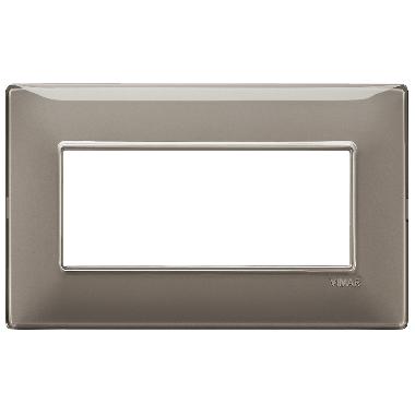 Vimar Plana 14649.40 Placca 5M BS Reflex cenere product photo Photo 01 3XL