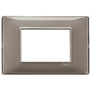 Vimar Plana 14653.40 Placca 3M Reflex cenere product photo Photo 01 3XL