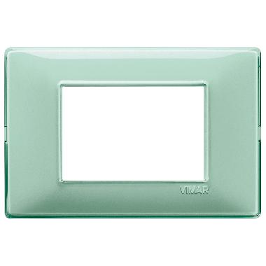 Vimar Plana 14653.44 Placca 3M Reflex menta product photo Photo 01 3XL