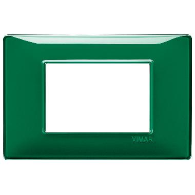 Vimar Plana 14653.47 Placca 3M Reflex smeraldo product photo Photo 01 3XL