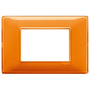 Vimar Plana 14653.48 Placca 3M Reflex arancio product photo Photo 01 3XL