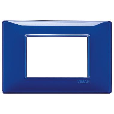 Vimar Plana 14653.50 Placca 3M Reflex zaffiro product photo Photo 01 3XL