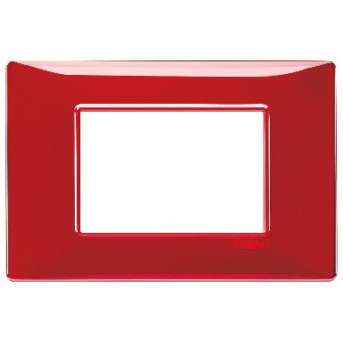 Vimar Plana 14653.51 Placca 3M Reflex rubino product photo Photo 01 3XL