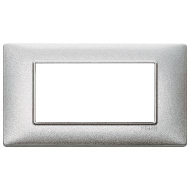 Vimar Plana 14654.71 Placca 4M Silver product photo Photo 01 3XL