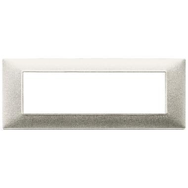 Vimar Plana 14657.21 Placca 7M nichel opaco product photo Photo 01 3XL
