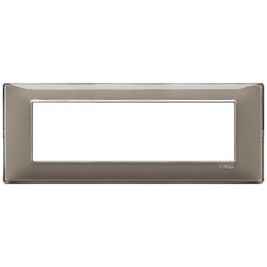 Vimar Plana 14657.40 Placca 7M Reflex cenere product photo Photo 01 3XL