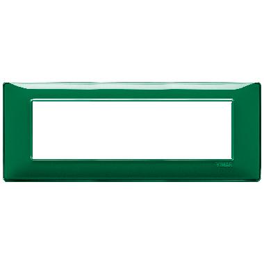 Vimar Plana 14657.47 Placca 7M Reflex smeraldo product photo Photo 01 3XL