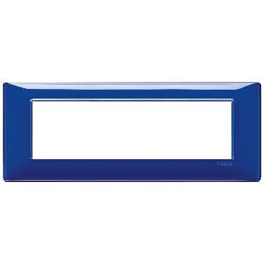 Vimar Plana 14657.50 Placca 7M Reflex zaffiro product photo Photo 01 3XL