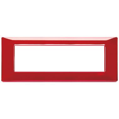 Vimar Plana 14657.51 Placca 7M Reflex rubino product photo Photo 01 3XL