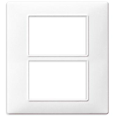 Vimar Plana 14659.01 Placca 6M (3+3) bianco product photo Photo 01 3XL