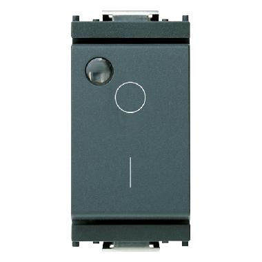 Vimar 16036 Idea Interruttore 2P 16AX lum.so grigio product photo Photo 01 3XL