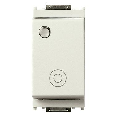 Vimar 16090.B Idea Pulsante 1PNO 10A generico lum.so bianco product photo Photo 01 3XL