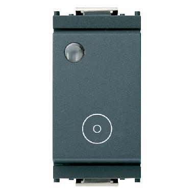 Vimar 16092 Idea Pulsante 1PNC 10A generico lum.so grigio product photo Photo 01 3XL
