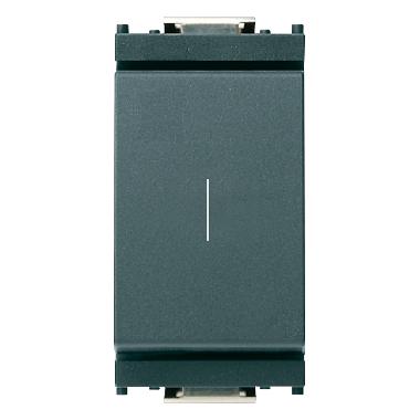 Vimar 16101 Idea Pulsante 1P NO 16A grigio product photo Photo 01 3XL