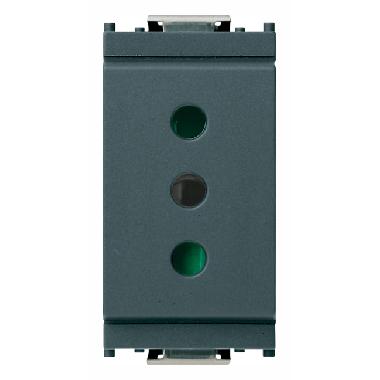 Vimar 16201 Idea Presa 2P+T 10A P11 grigio product photo Photo 01 3XL