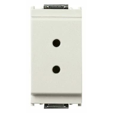Idea Presa polarizzata 2P 6A 24V SELV bianco product photo Photo 01 3XL