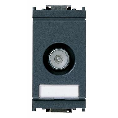 Vimar 16306.10 Idea Presa TV-RD-SAT passante grigio product photo Photo 01 3XL