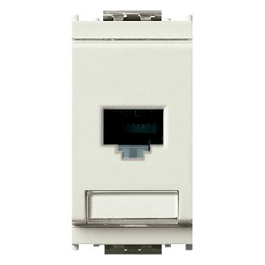 Vimar 16359.6.B Idea Presa RJ45 Netsafe Cat6 UTP 110 bianco product photo Photo 01 3XL