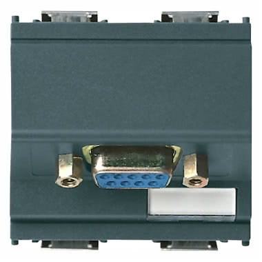 Vimar Idea Presa connettore 9P SUB D grigio product photo Photo 01 3XL