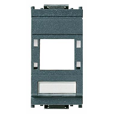 Vimar 16365.C Idea Adattatore RJ45 R&M IBM grigio product photo Photo 01 3XL