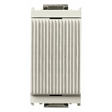 Vimar 16540.B Idea Copriforo fronte rigato bianco product photo Photo 01 3XL