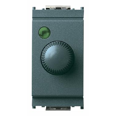 Vimar 16563 Idea Dimmer 230V 100-500W + push grigio product photo Photo 01 3XL