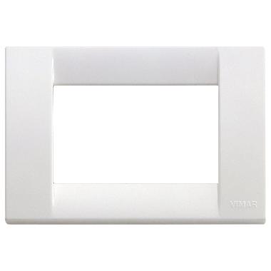 Vimar 16743.01 Idea Placca Classica 3M bianco brillante product photo Photo 01 3XL