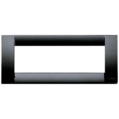 Vimar 16746.16 Idea Placca Classica 6M nero product photo Photo 01 3XL
