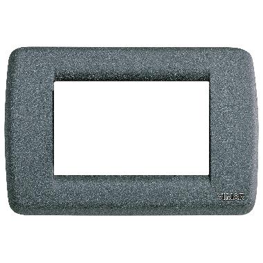 Vimar 16753.46 Idea Placca Rondò 3M ardesia product photo Photo 01 3XL