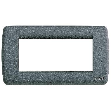 Vimar 16754.46 Idea Placca Rondò 4M ardesia product photo Photo 01 3XL