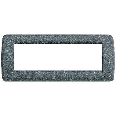 Vimar 16756.46 Idea Placca Rondò 6M ardesia product photo Photo 01 3XL