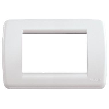 Vimar 16763.04 Idea Placca Rondò 3M bianco product photo Photo 01 3XL