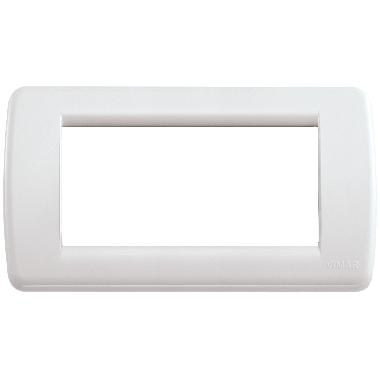 Vimar 16764.04 Idea Placca Rondò 4M bianco product photo Photo 01 3XL