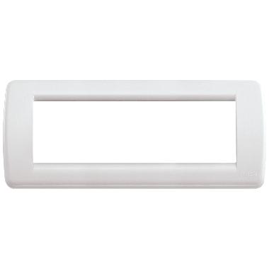 Vimar 16766.04 Idea Placca Rondò 6M bianco product photo Photo 01 3XL