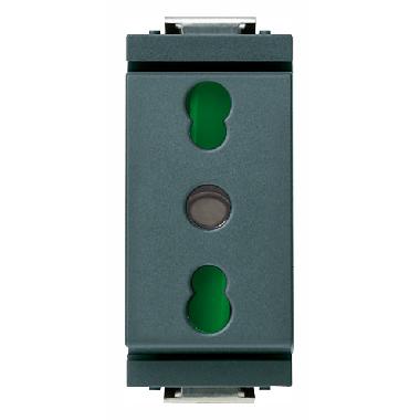 Vimar 17033 Idea Presa 2P+T 16A P17/11 grigio product photo Photo 01 3XL