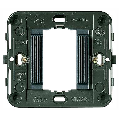 Vimar 17081 Idea Supporto rigato 1M +griffe grigio product photo Photo 01 3XL