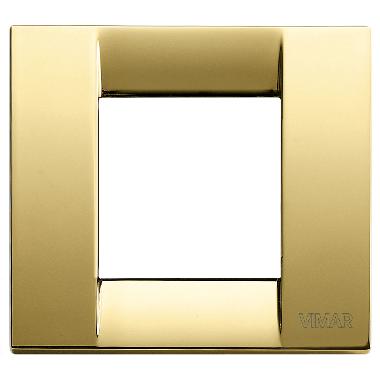 Vimar 17092.32 Idea Placca Classica 1-2M oro lucido product photo Photo 01 3XL