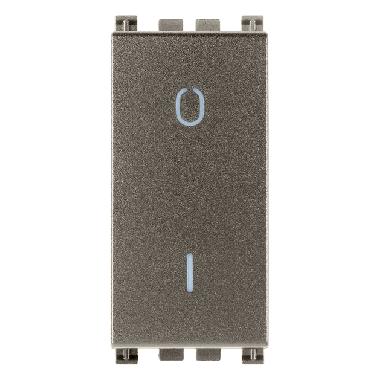 Vimar Arké 19015.M Interruttore 2P 16AX Metal product photo Photo 01 3XL