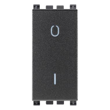 Vimar Arké 19015 Interruttore 2P 16AX grigio product photo Photo 01 3XL