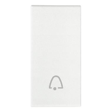 Vimar Arké 19021.C.B Tasto 1M simbolo campanello bianco product photo Photo 01 3XL