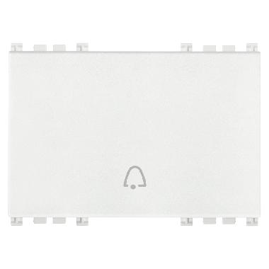 Vimar Arké 19023.C.B Tasto 3M simbolo campanello bianco product photo Photo 01 3XL