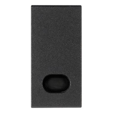 Vimar Arké 19026 Tasto 1M con diffusore grigio product photo Photo 01 3XL