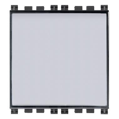 Vimar Arké 19050 Pulsante targhetta 1P NO 10A grigio product photo Photo 01 3XL