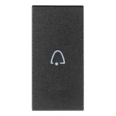 Vimar Arké 19131.C Tasto 1M simb. campanello assiale grigio product photo Photo 01 3XL