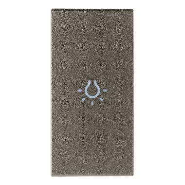 Vimar Arké 19131.L.M Tasto 1M simbolo luce assiale Metal product photo Photo 01 3XL