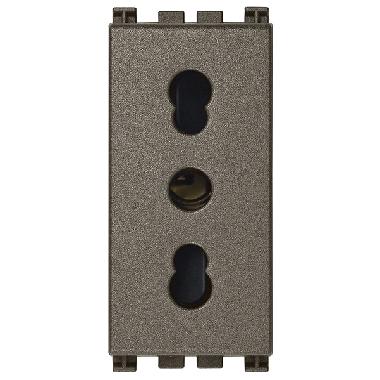 Vimar Arké 19203.M Presa 2P+T 16A P17/11 Metal product photo Photo 01 3XL