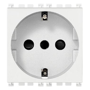 Vimar Arké 19209.B Presa 2P+T 16A P30 bianco product photo Photo 01 3XL