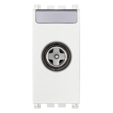 Vimar Arké 19300.01.B Presa TV-RD-SAT diretta bianco product photo Photo 01 3XL